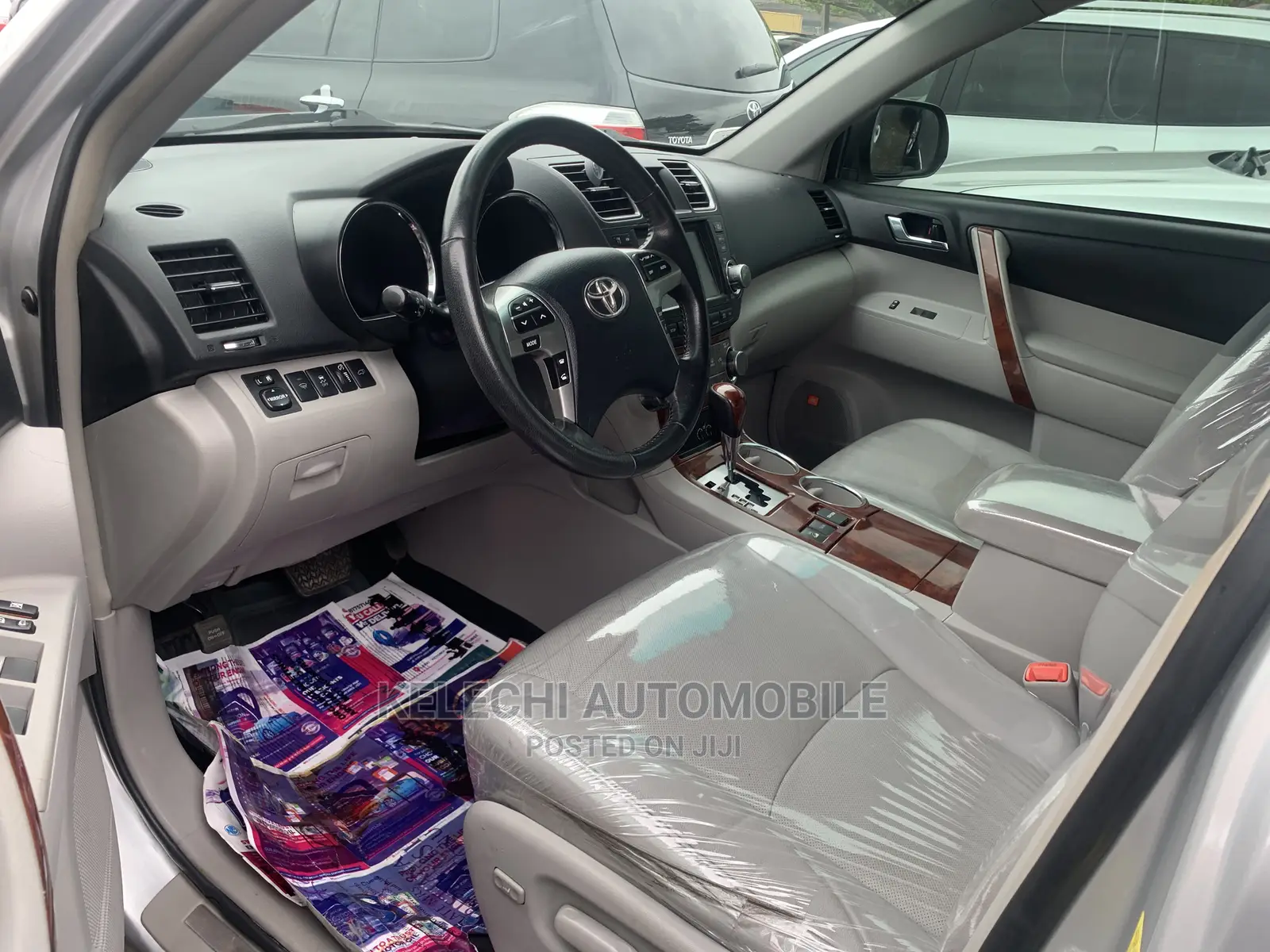 Toyota Highlander Limited 2012 Silver