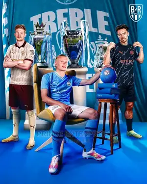 Man City/Barca Is Also/Liverpool, Home, Away and Third Kit