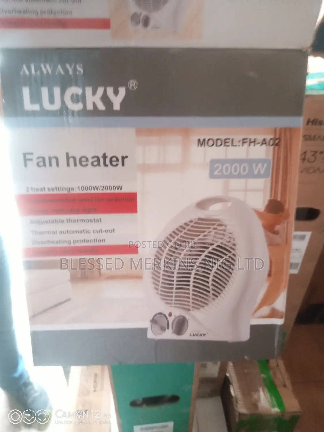 Lucky Room Heater 2000