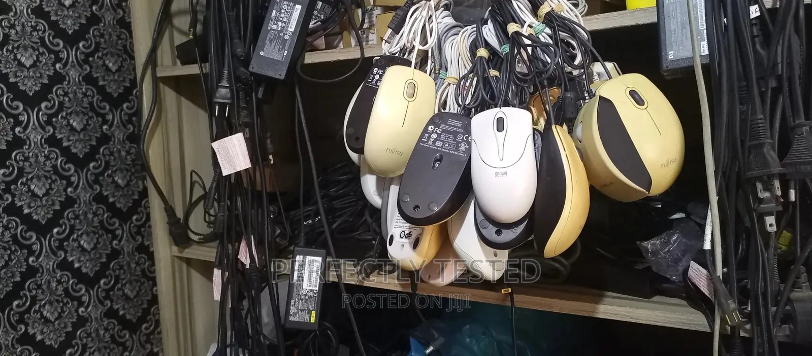 Laptop Accessories( Mouse, Flash Drive, Chargers E.T.C)