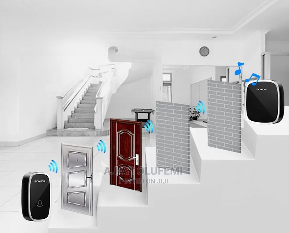 Boying Wireless Battery-Powered Doorbell.