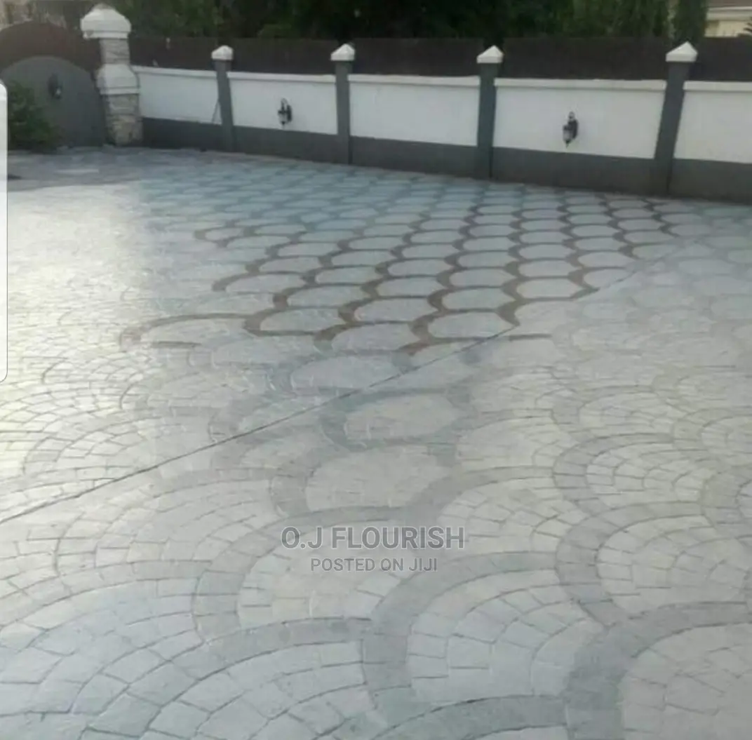 Solid Stamped Concrete