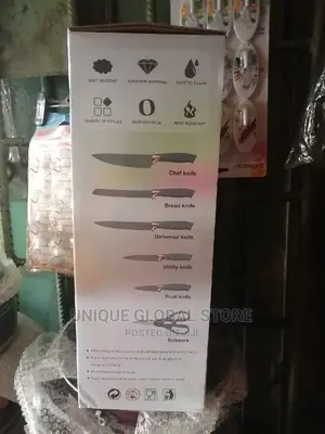 Sets of Silicone Cooking Spoons and Knives