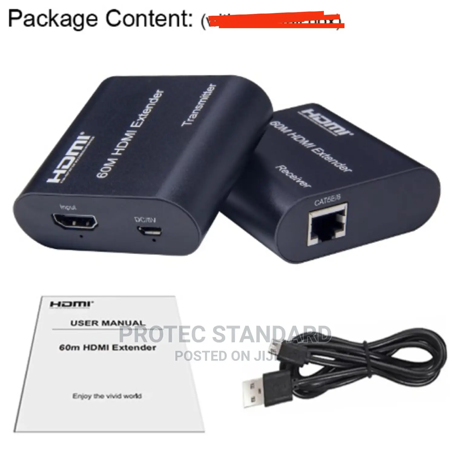 60m HDMI Extender Over Cat 5/Cat 6