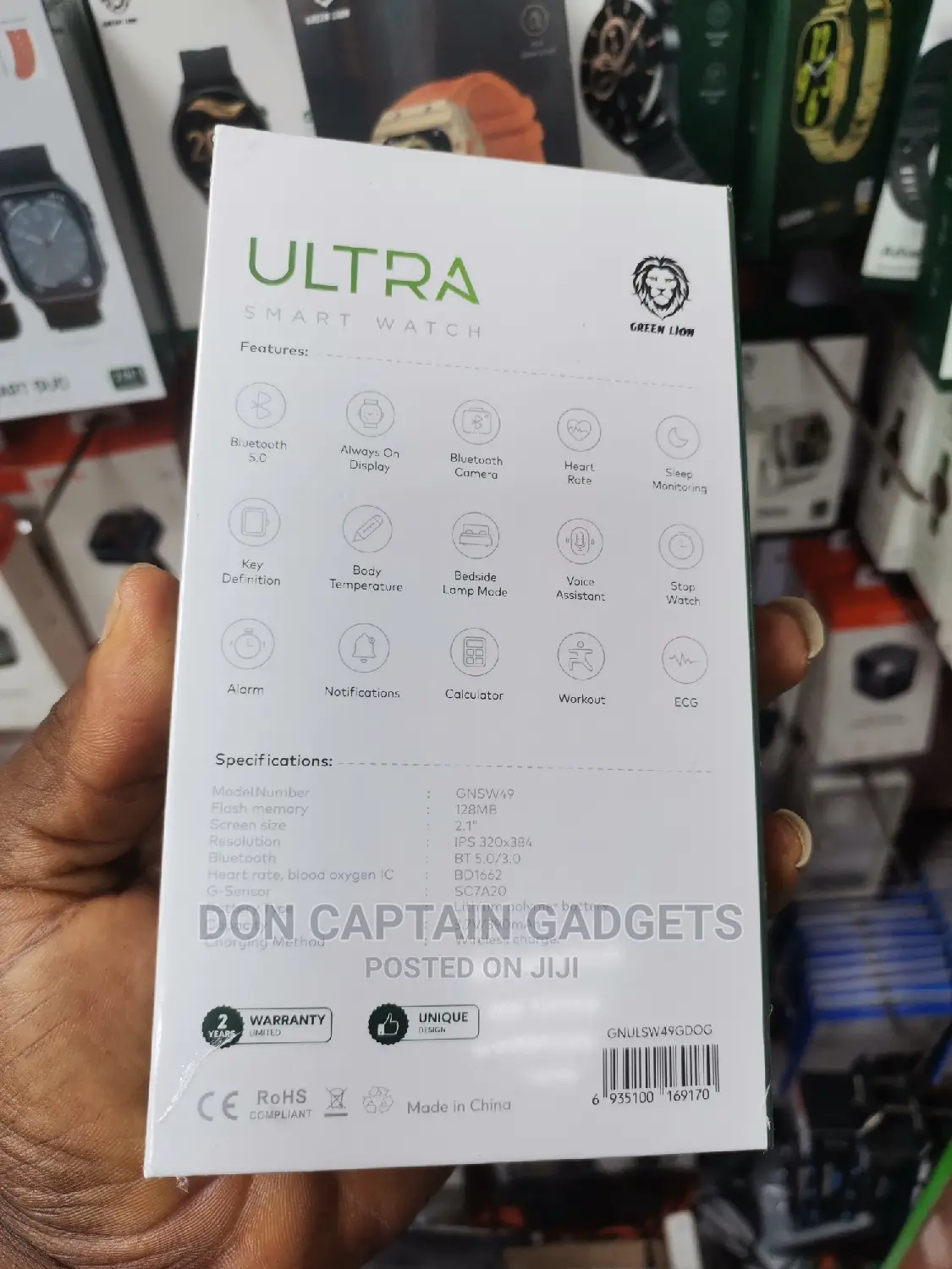 Green Lion Ultra Smart Watch