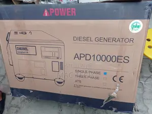 Ipower Soundproof Diesel Generator. 10kva.