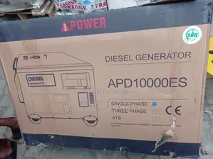 10kva Ipower Soundproof Generator. 100% Copper