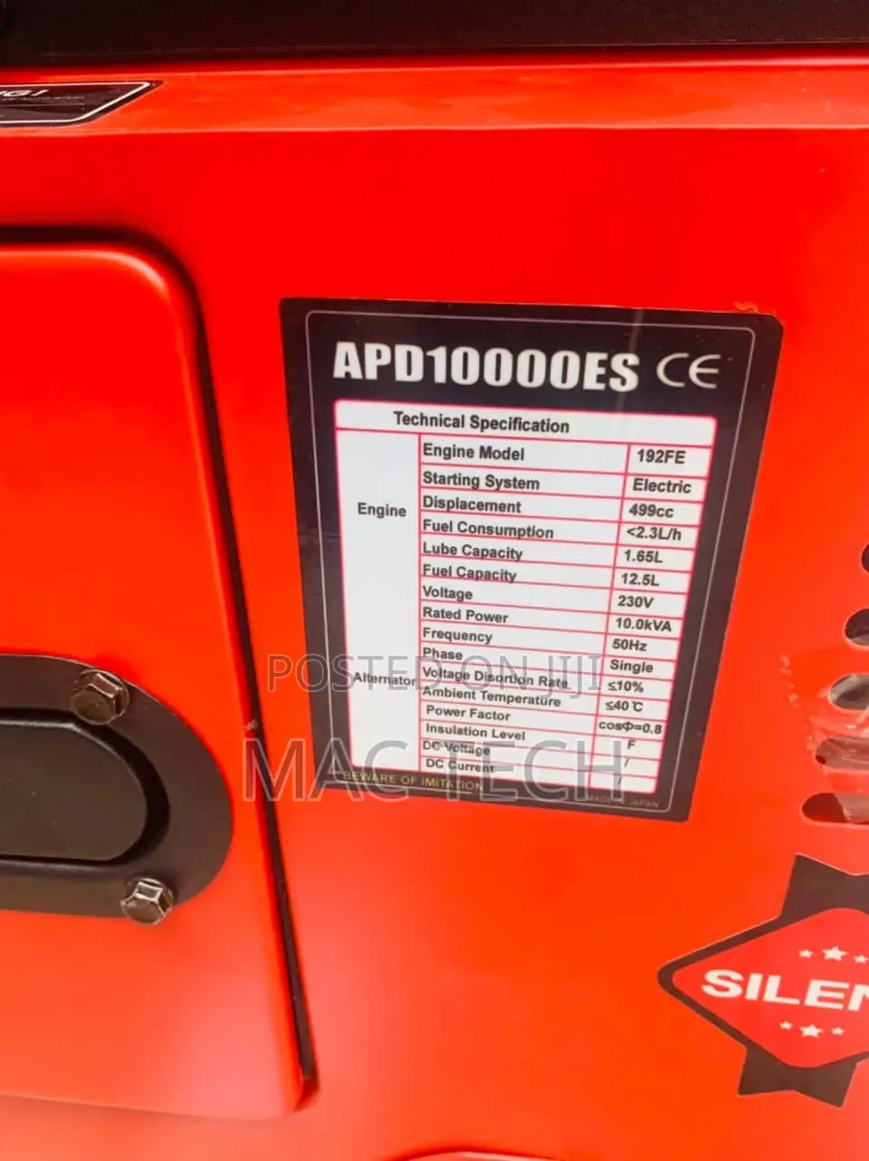 10kva Ipower Soundproof Generator