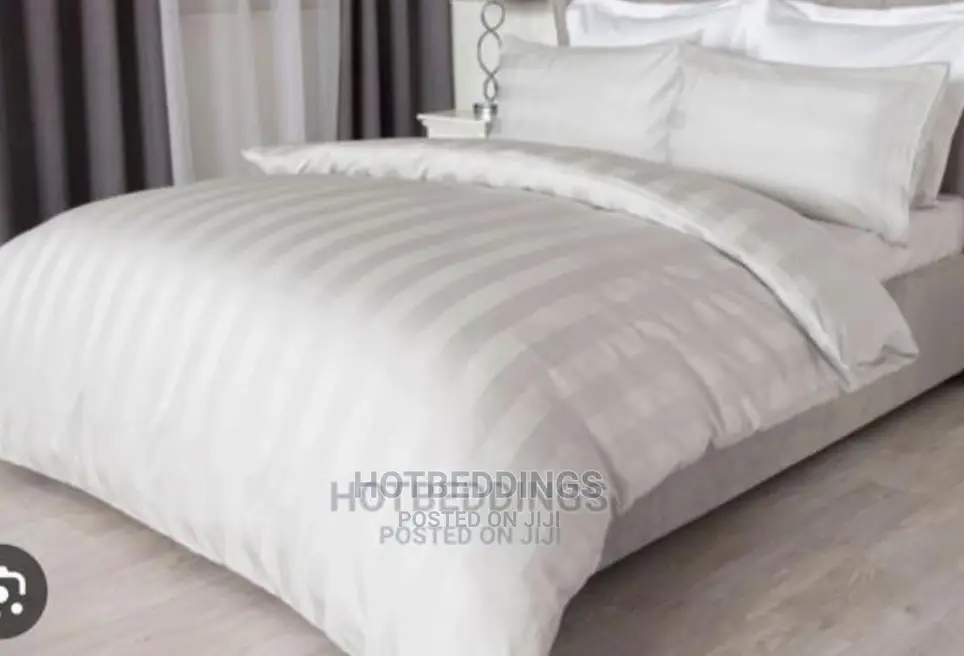 100% Cotton Duvet, Bedspread And 4 Pillowcases