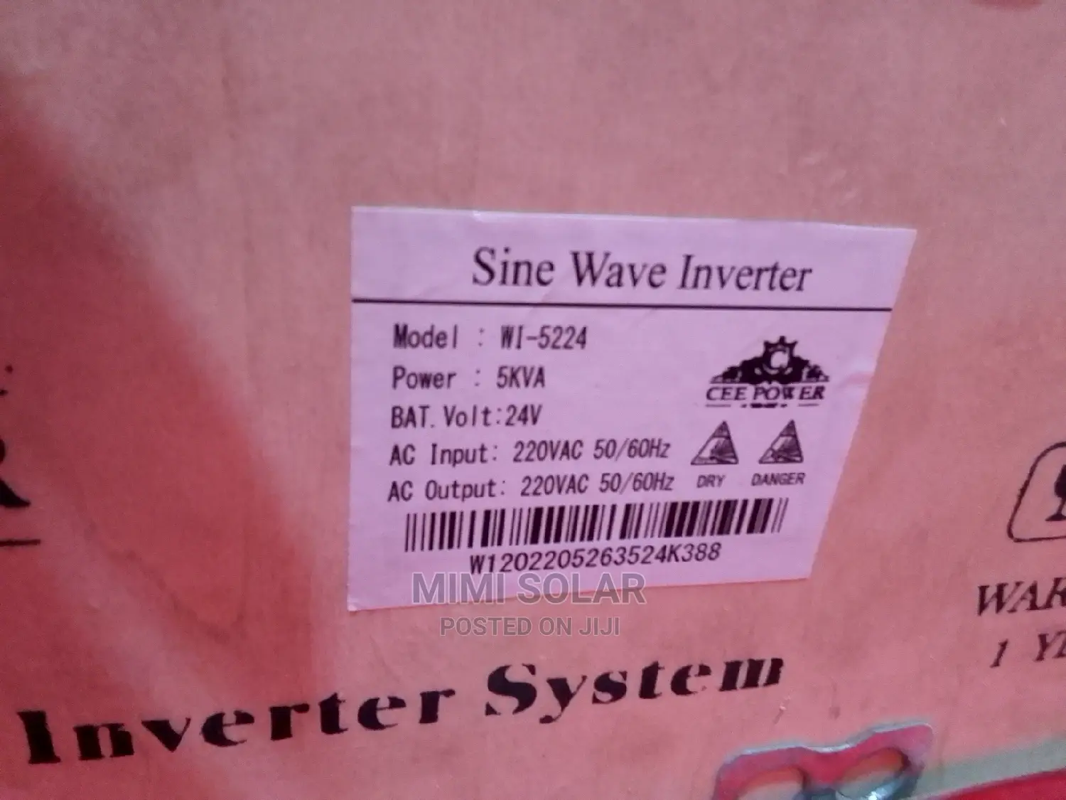 Cee Power 5kva Inverter
