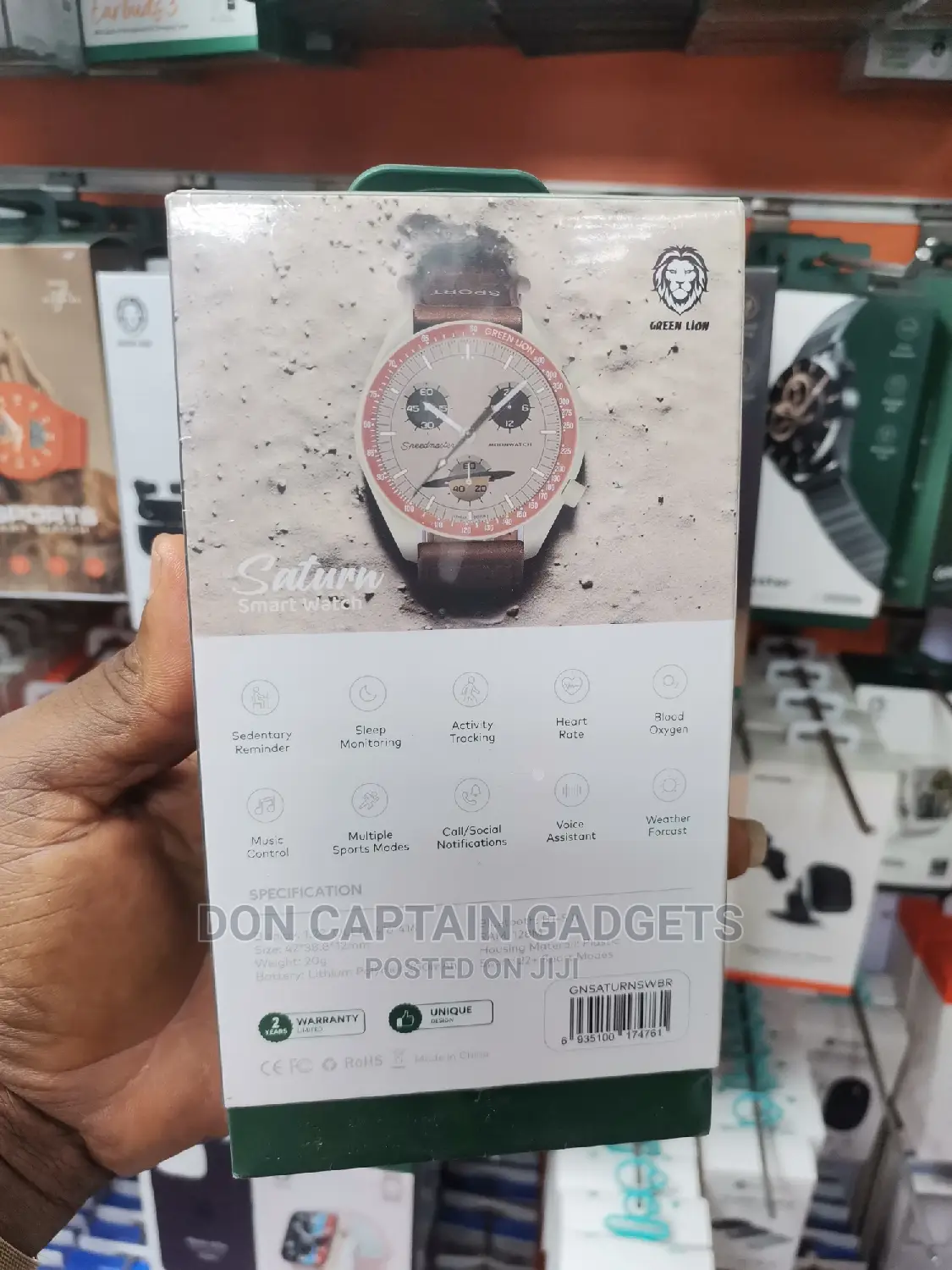 Green Lion Smart Watch SATURN