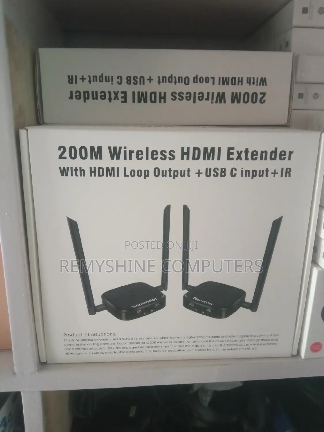200m Wireless Hdmi Extender With Hdmi Loop Output + Usb C