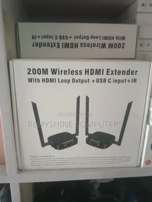 200m Wireless Hdmi Extender With Hdmi Loop Output + Usb C
