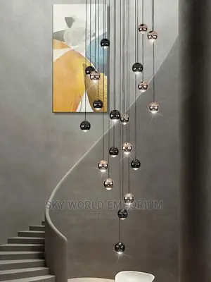 Pendent Lamp Stairs Chandelier Lighting