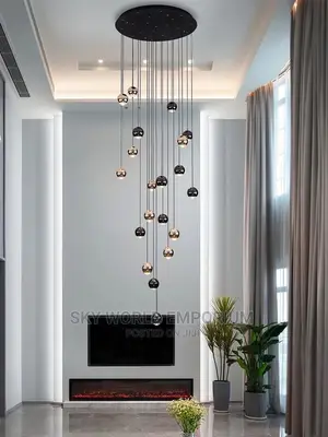 Pendent Lamp Stairs Chandelier Lighting