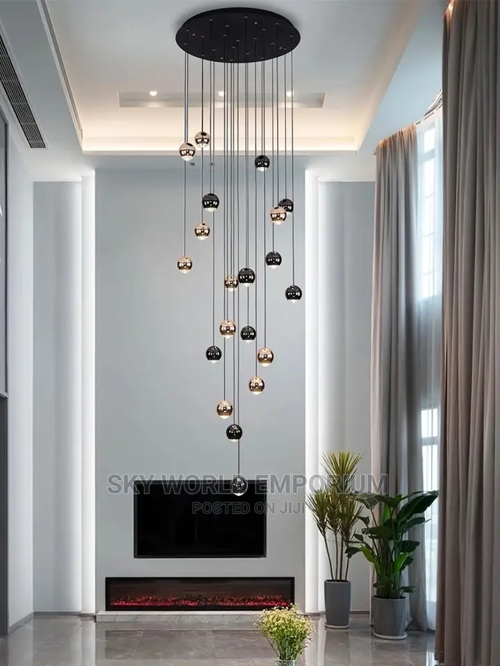 Pendent Lamp Stairs Chandelier Lighting