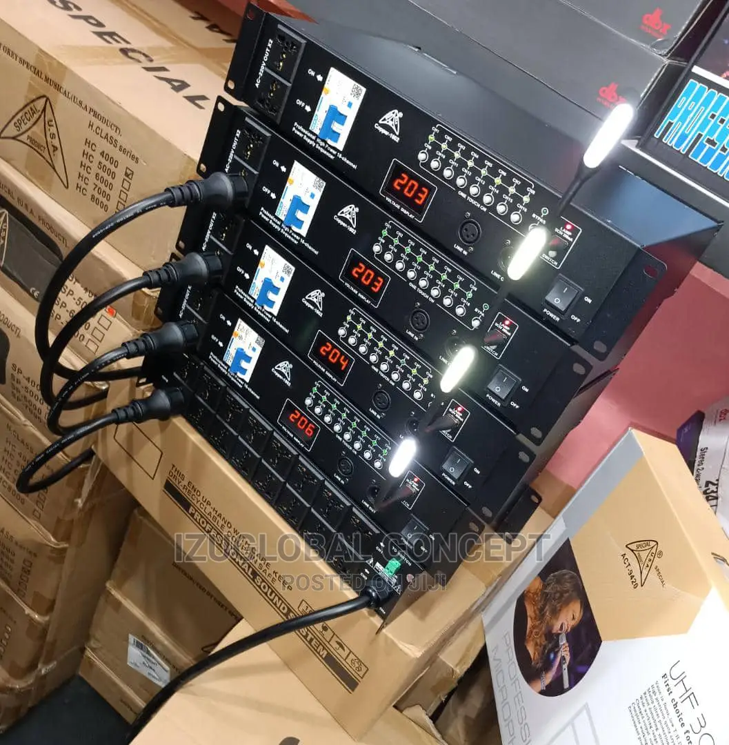 Professional 16 Channels Power Sequence