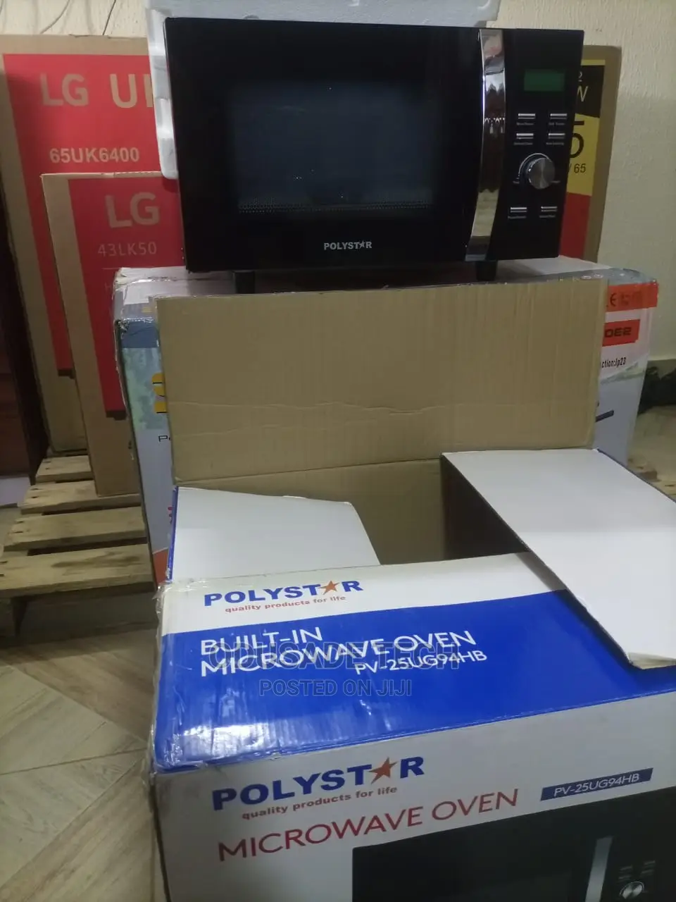 Polystar Grill/Microwave Oven 25L Built-In