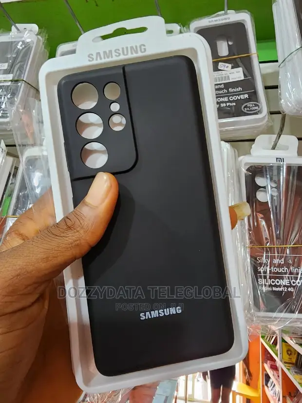 Silicone Cover Samsung Case S21 Ultra Shockproof Protection