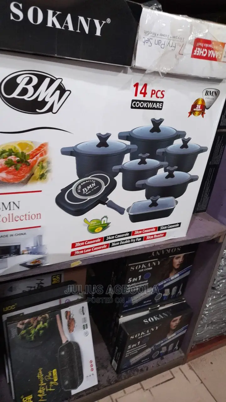 Complete Set of Granite Coating Kitchen Cookware