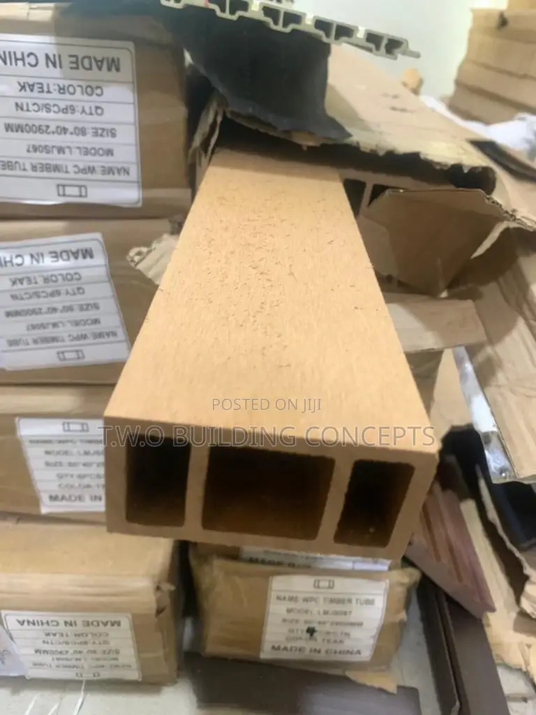 Wooden Plastic Tube