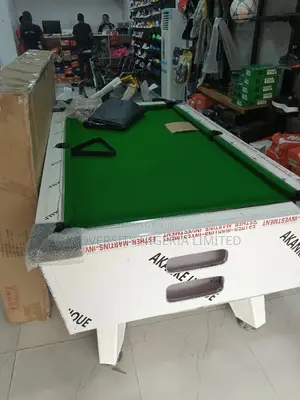 White Coin Snooker Board