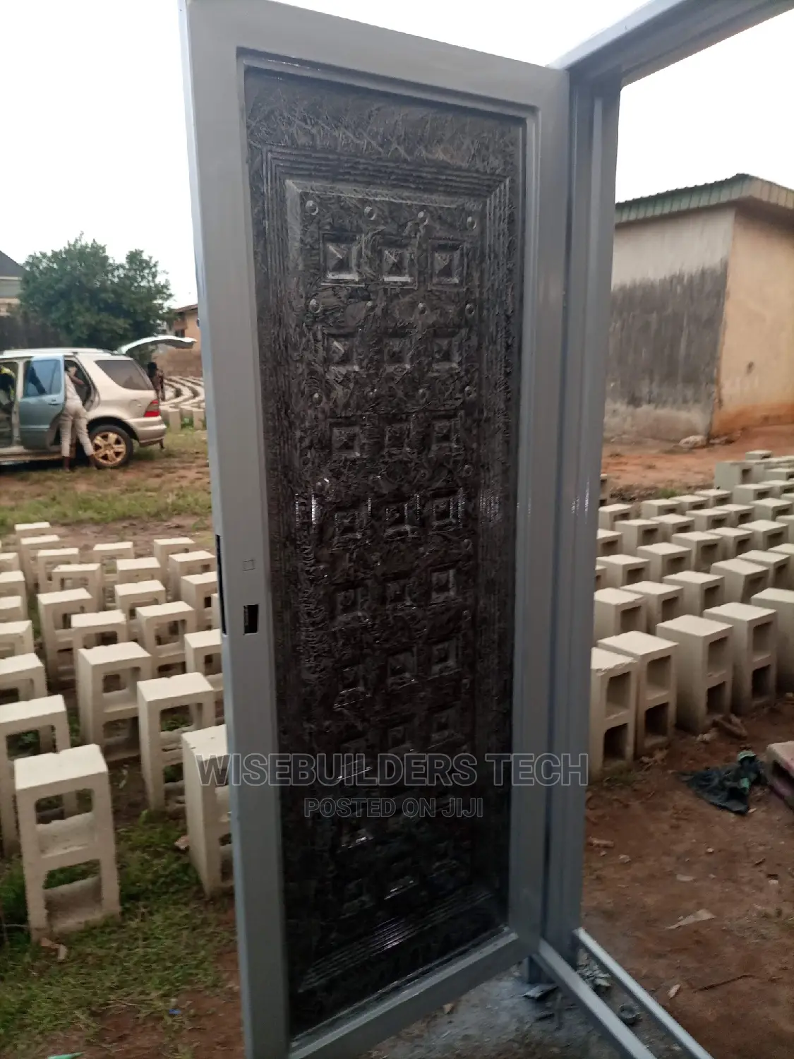 Modern Design Iron Door