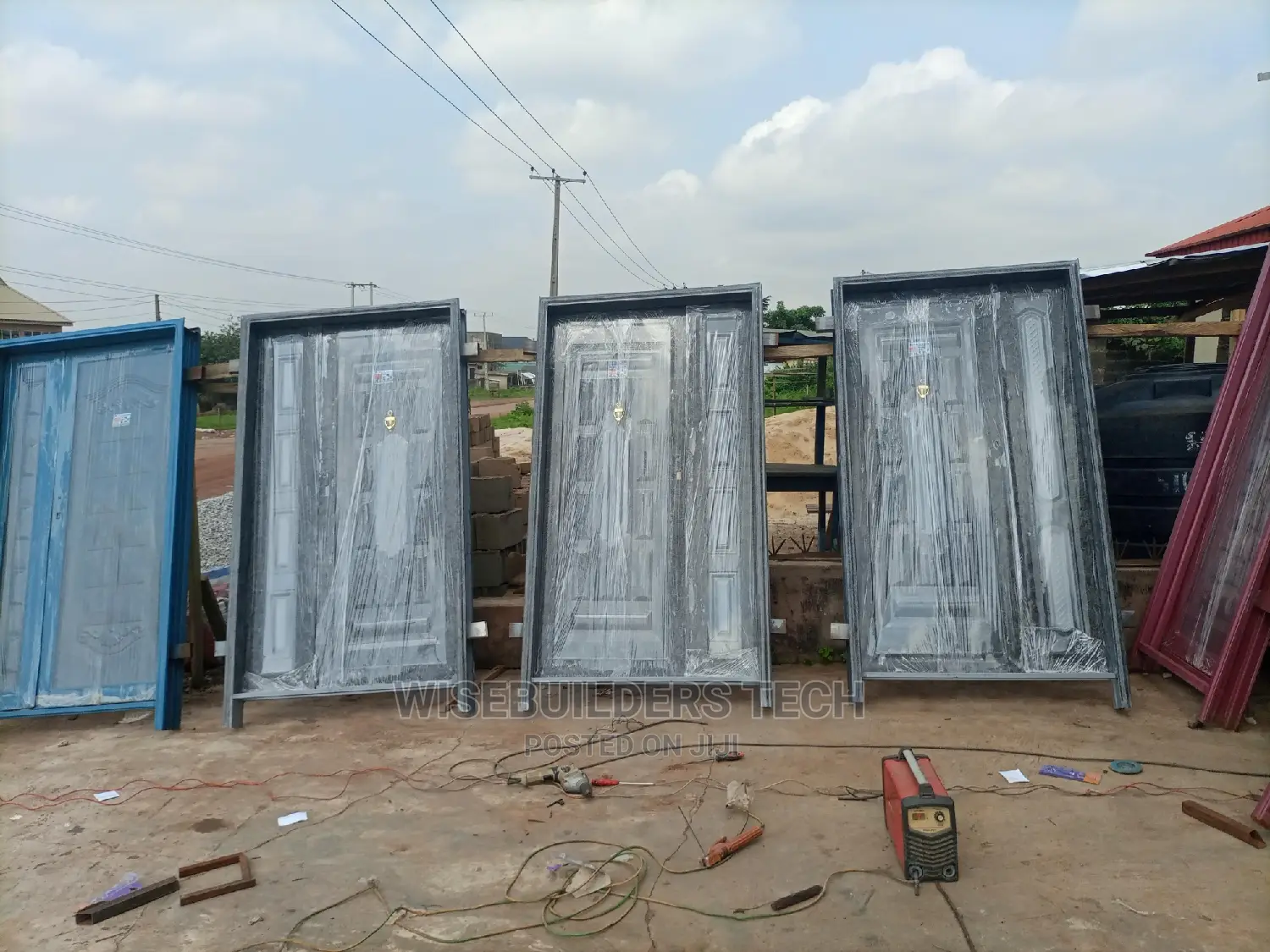 Modern Design Iron Door