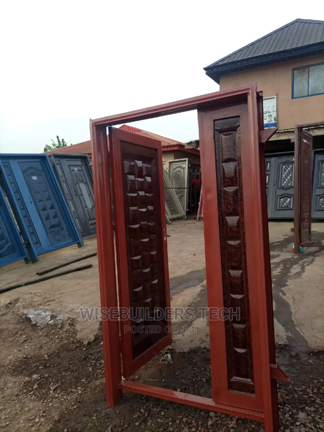 Modern Design Iron Door