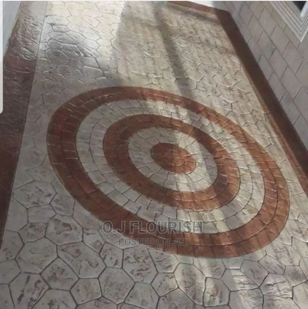 Stamp Concrete Solid Finishing