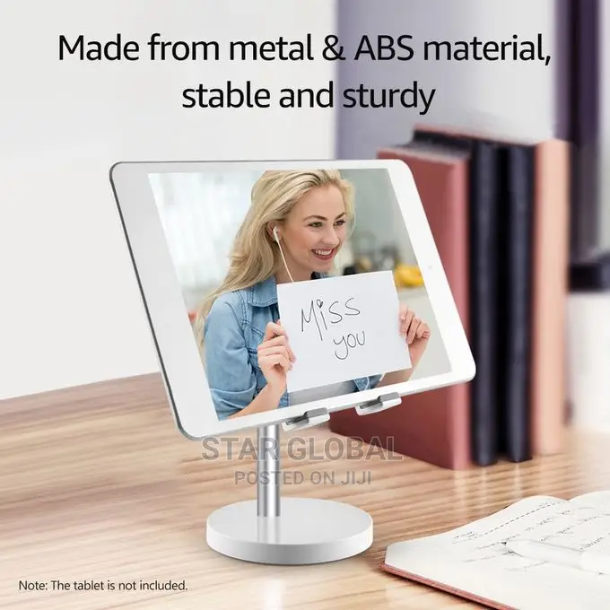 Mobile Desktop Tablet Bracket Double Folding Stand