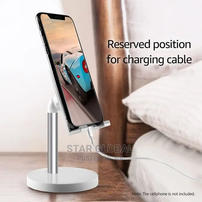 Mobile Desktop Tablet Bracket Double Folding Stand