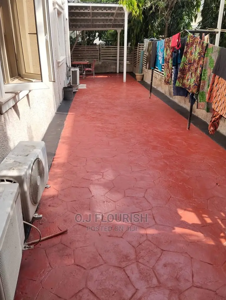 Polished Stamped Concrete