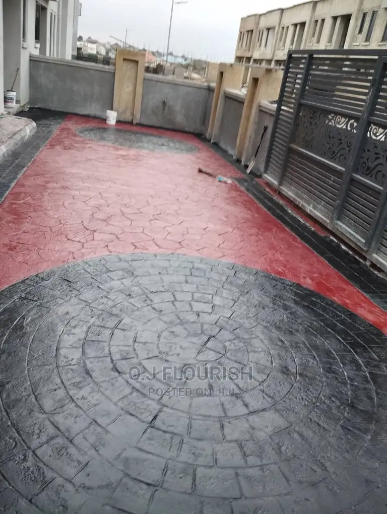 Stamp Concrete Excellent Finishing