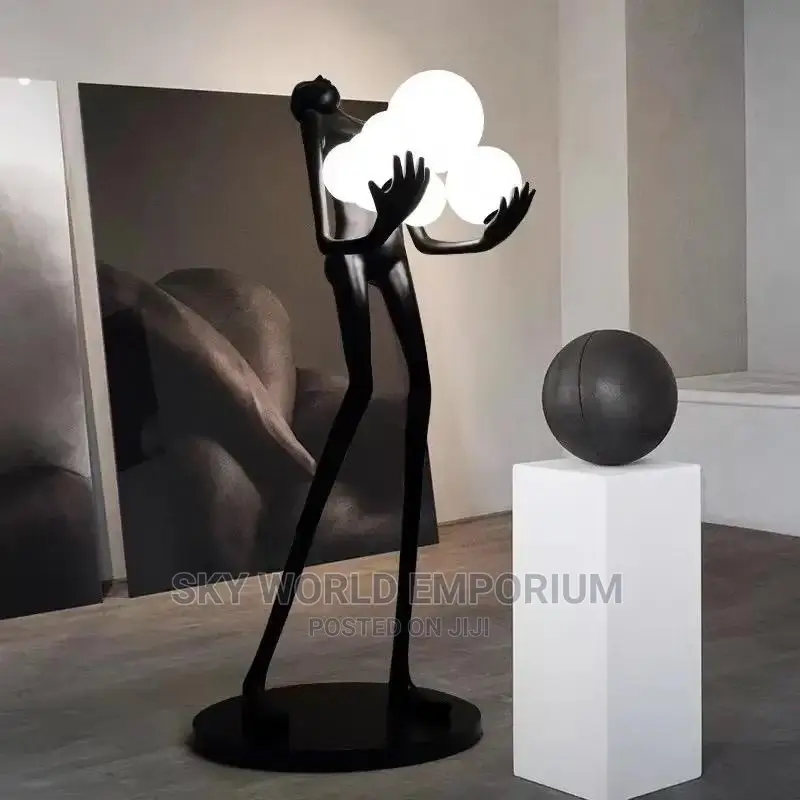 Custom Art Human Sculpture Led For Hotel