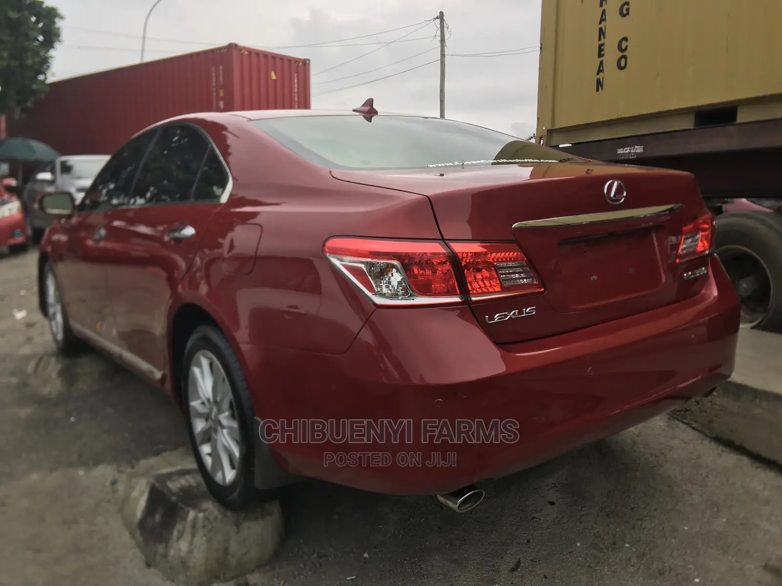 Lexus ES 350 2010 Red