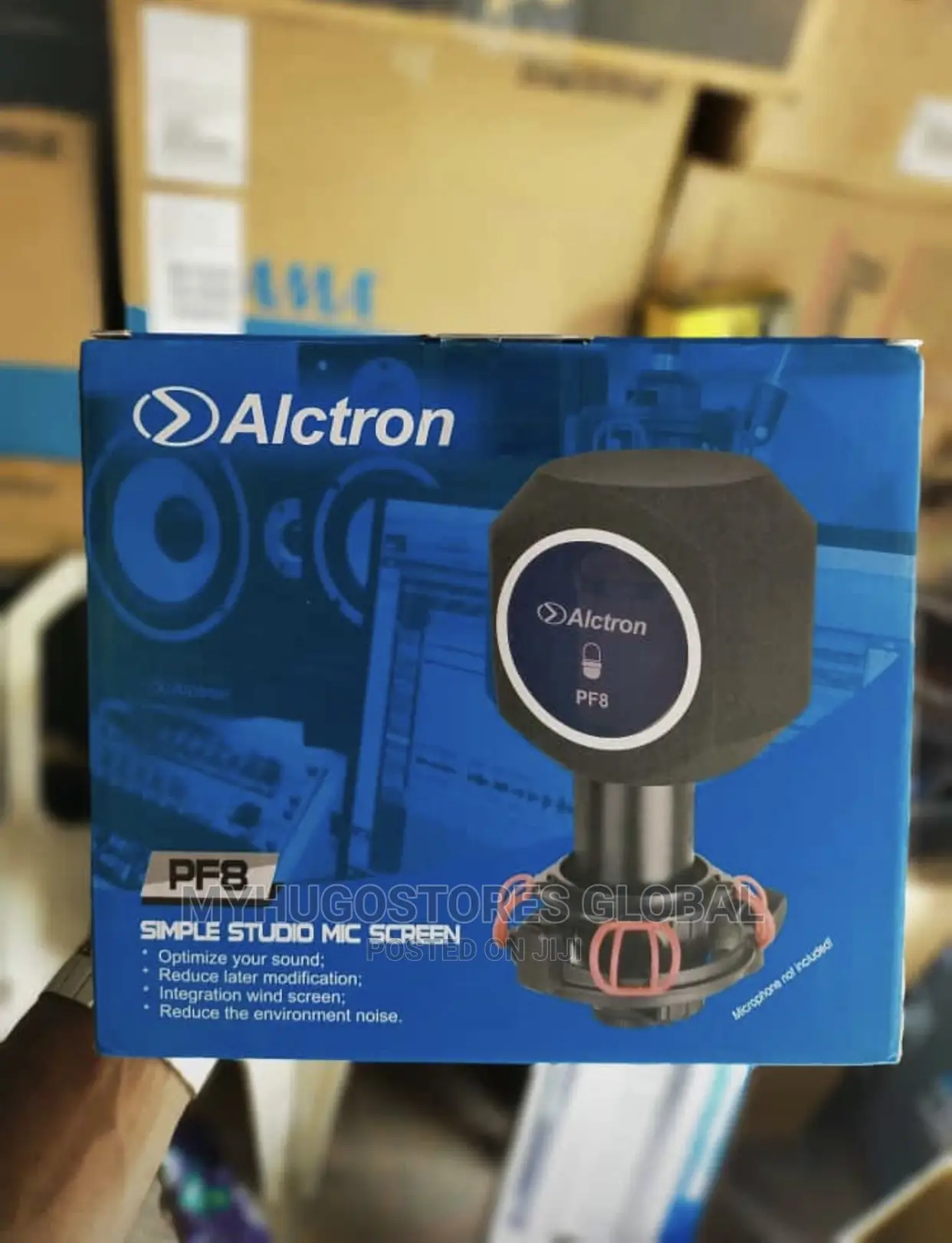 ALCTRON PF8 Simple Studio Mic Screen