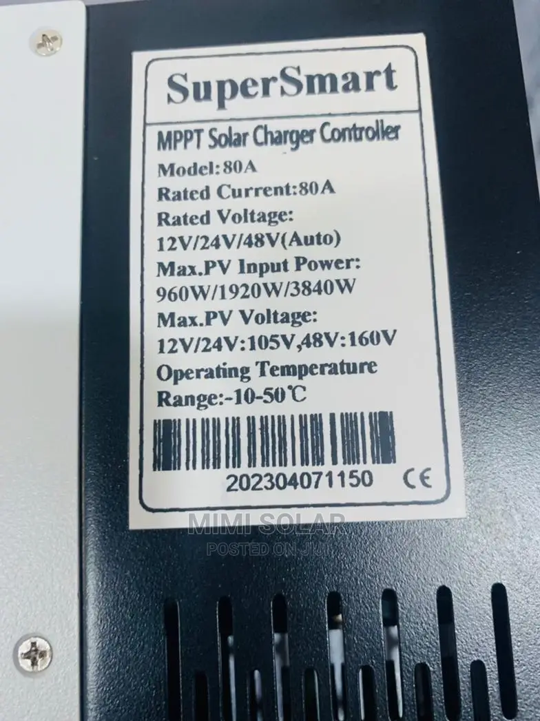 Super Smart Original 80arms Charge Controller