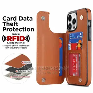 Luxury Leather Protective Case for iPhone
