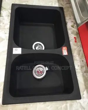 Double Bowl Kitchen Sink (Marble)