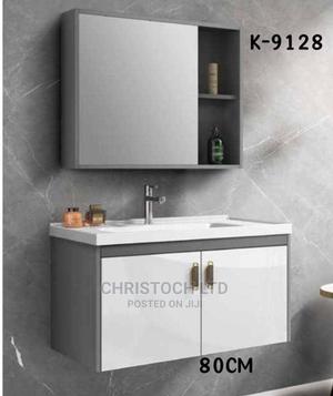 Bathroom Cabinet Basin With Wall Mounted Mirror- in Amuwo-Odofin - Plumbing & Water Supply ...