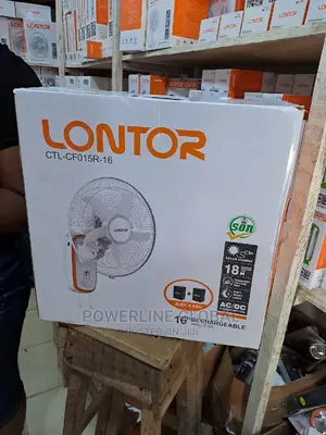 Rechargeable Wall Fan 16inches for Offices/Restaurant's/ Offices/ Bar
