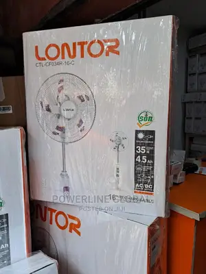 Rechargeable Wall Fan 16inches for Offices/Restaurant's/ Offices/ Bar