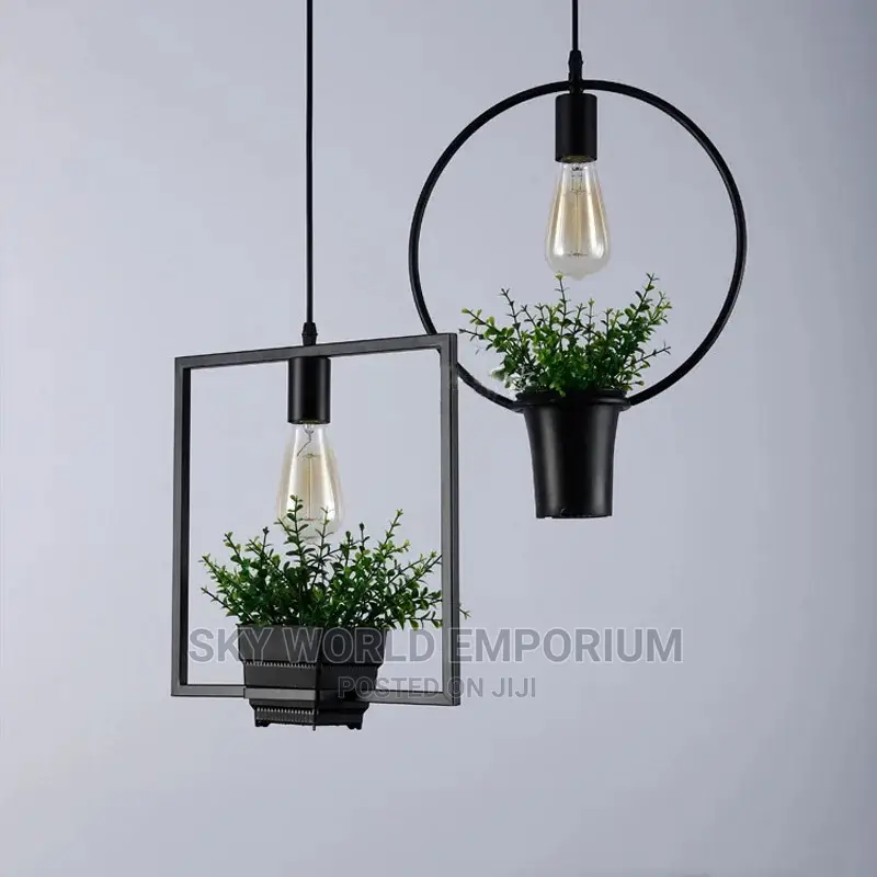 Nordic Simple Creative Plant Balcony Lamp