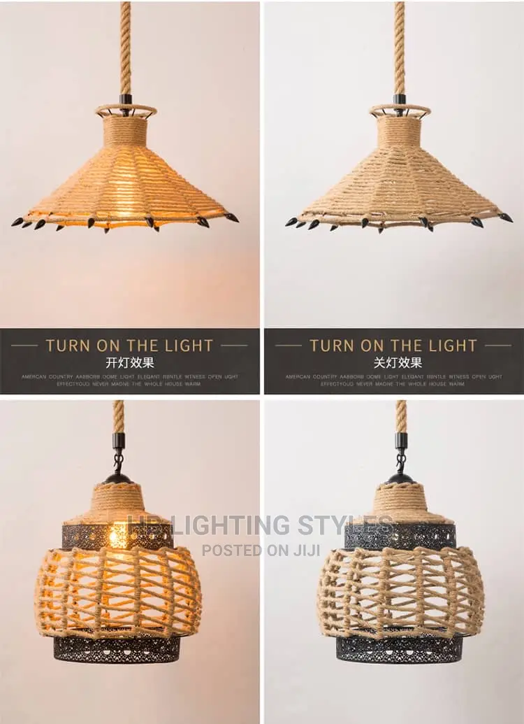 Vintage Pendant Drop Light