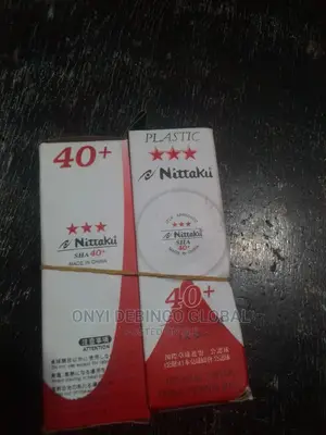 Nittakii Table Tennis Balls X3