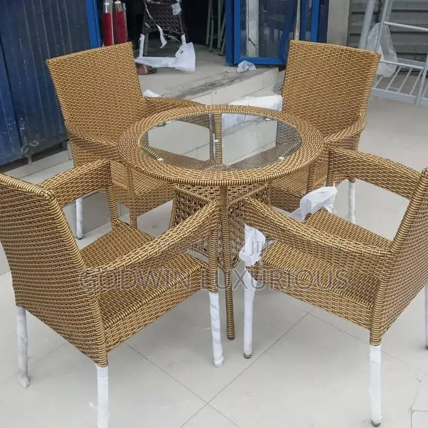 Rattan Table Set
