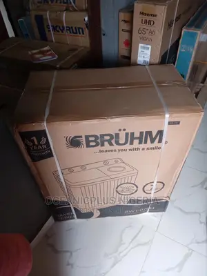 Long Lasting Bruhm 7kg Twin Tub Rust Free Washing Machine