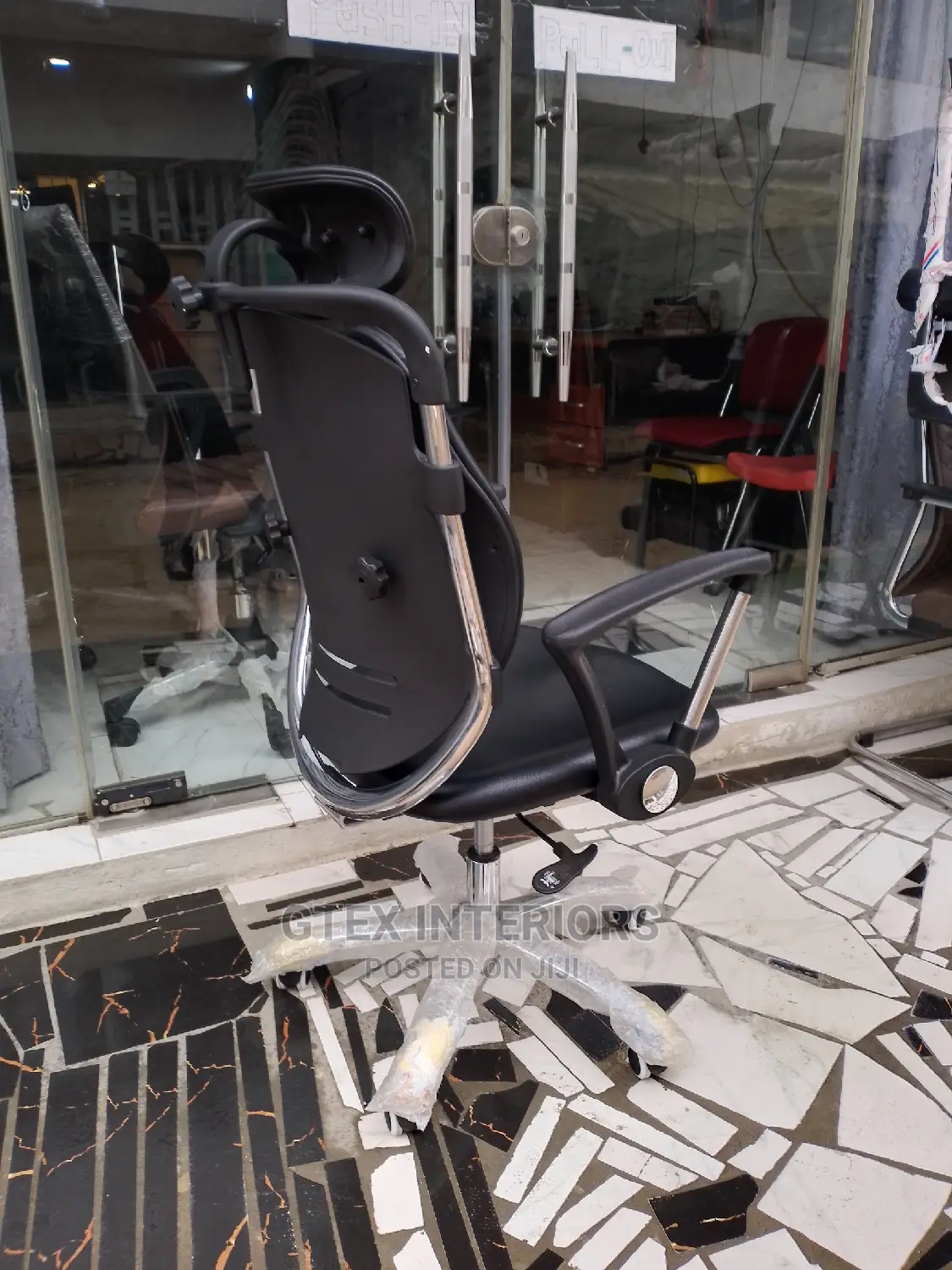 Office Chair Kidney Shaped