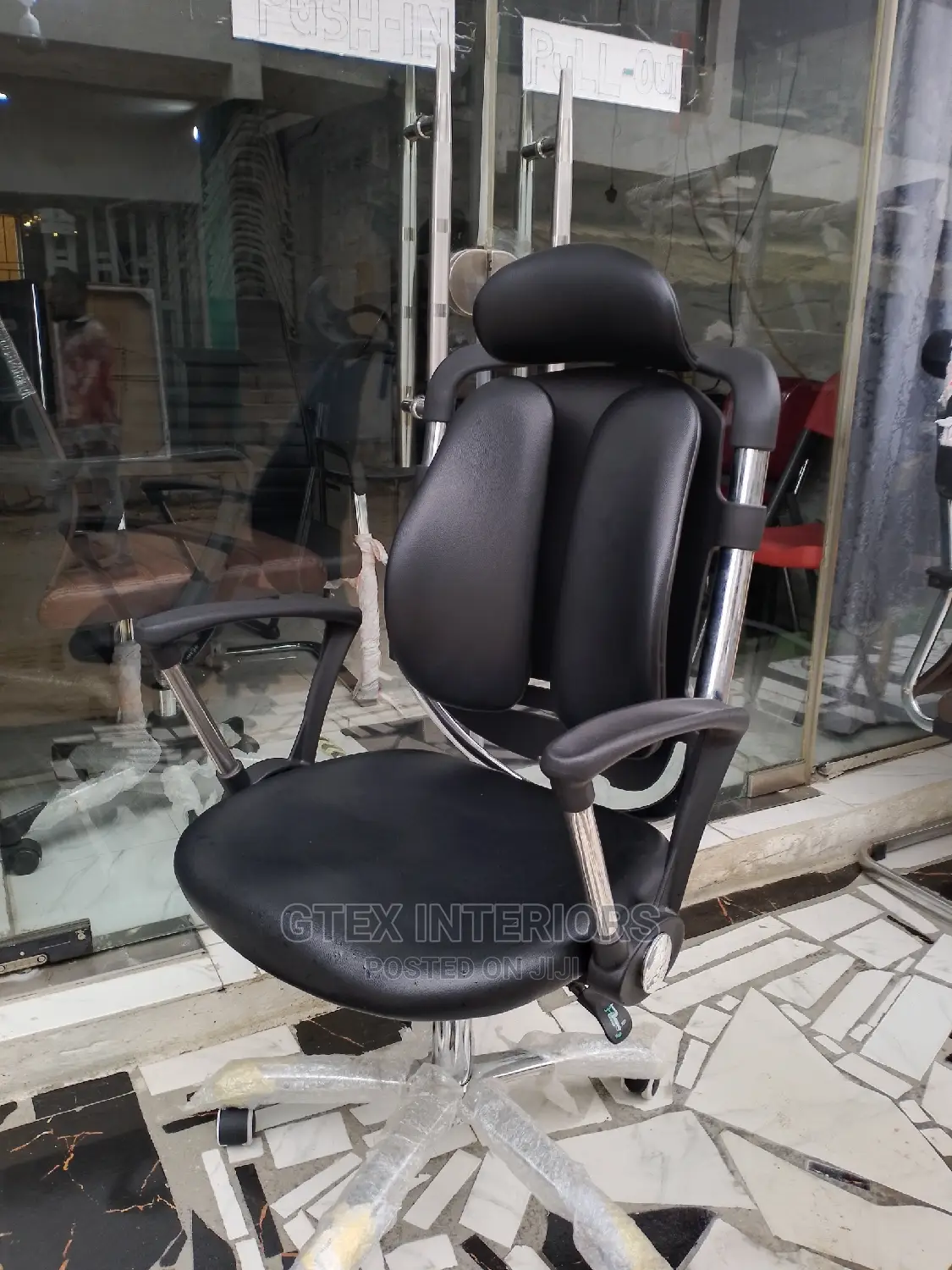 Office Chair Kidney Shaped